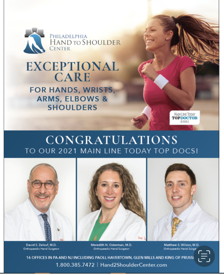 Dr. David Zelouf, Dr. Meredith Osterman and Dr. Matthew Wilson Named