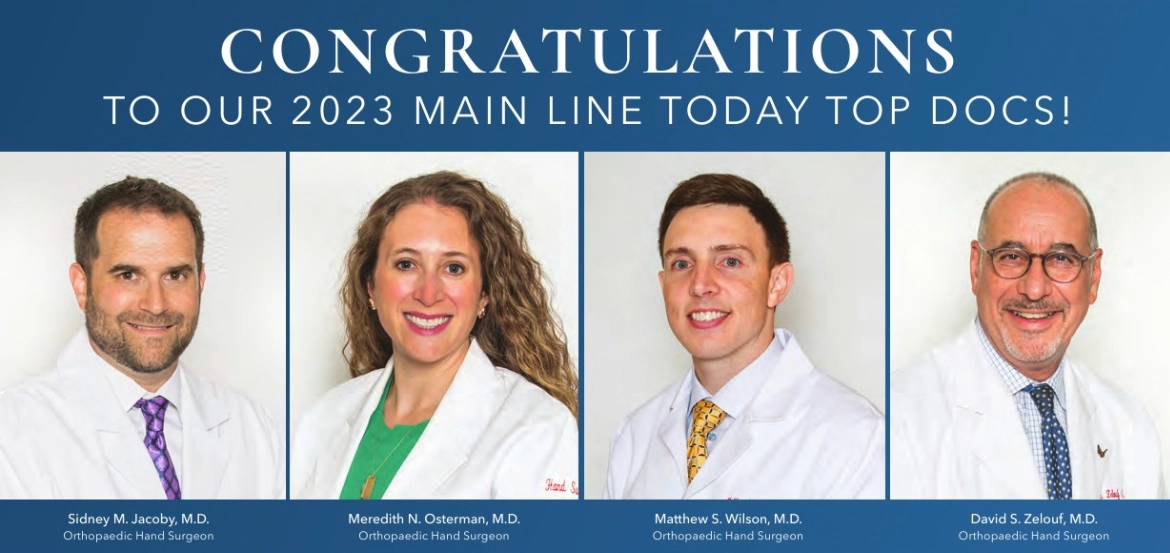 Congratulations to our 2023 Main Line Today Top Doctors! Philadelphia